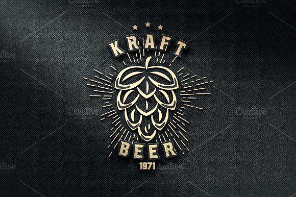 Craft Beer Logo - Craft beer logo Logo Templates Creative Market