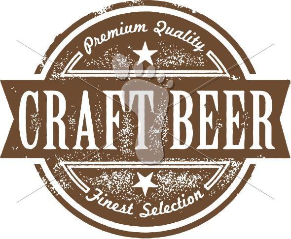 Craft Beer Logo - Premium Craft Beer Label. Beer labels. Craft beer labels, Beer