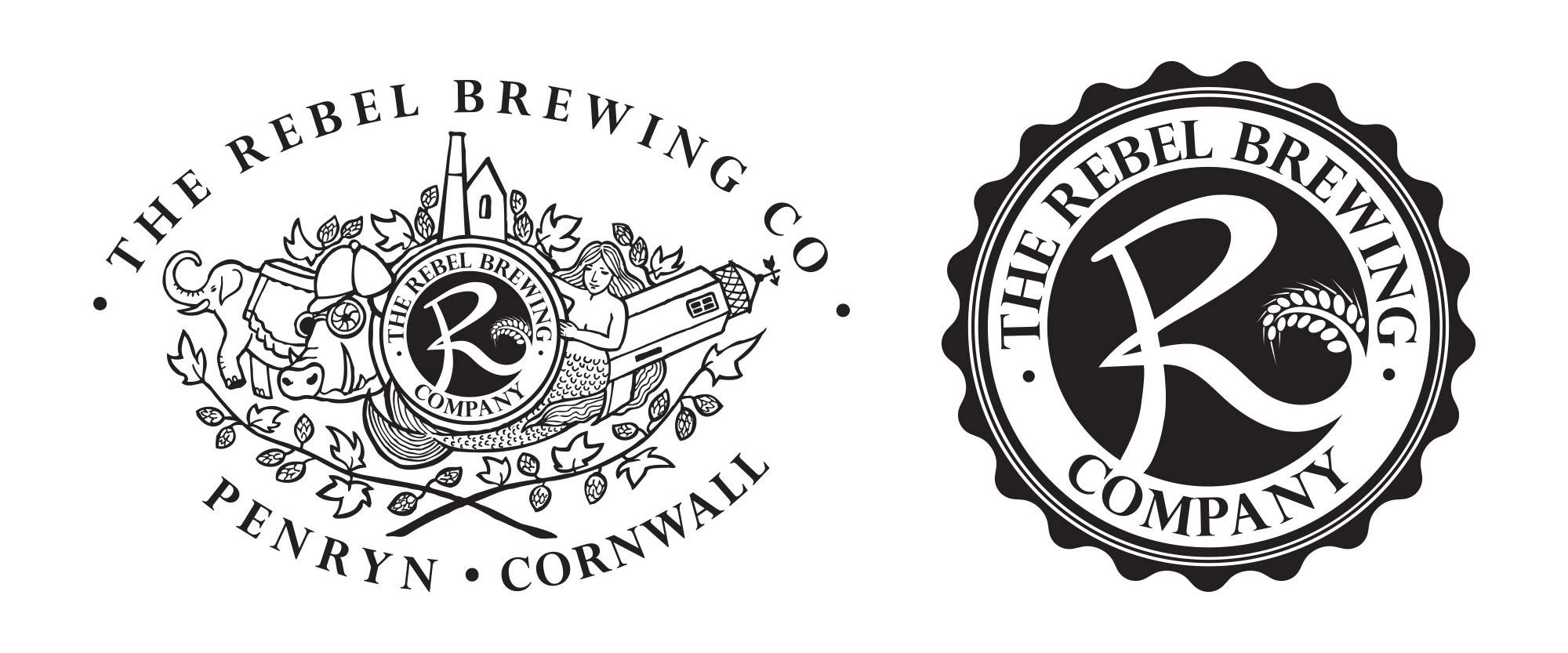 Craft Beer Logo - The Rebel Brewing Co | Craft beer labels, branding