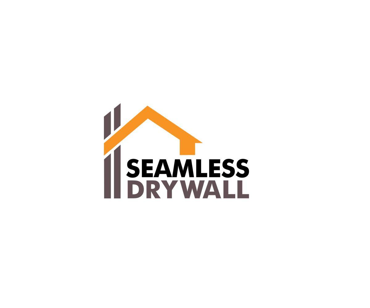 Drywall Logo - Elegant, Modern, Construction Logo Design for Seamless Drywall by ...