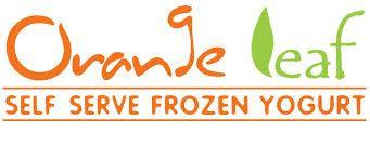 Orsnge Leaf Logo - The New Food on the Block: Orange Leaf | The Buzz
