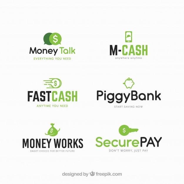 Need Money Logo - Money logos collection for companies Vector