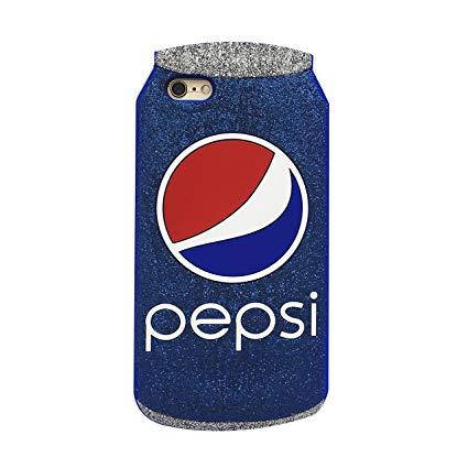 Blue Pepsi Cola Logo - Amazon.com: 3D Soft Silicone Blue Pepsi Cola Can Case for iPhone 6 ...
