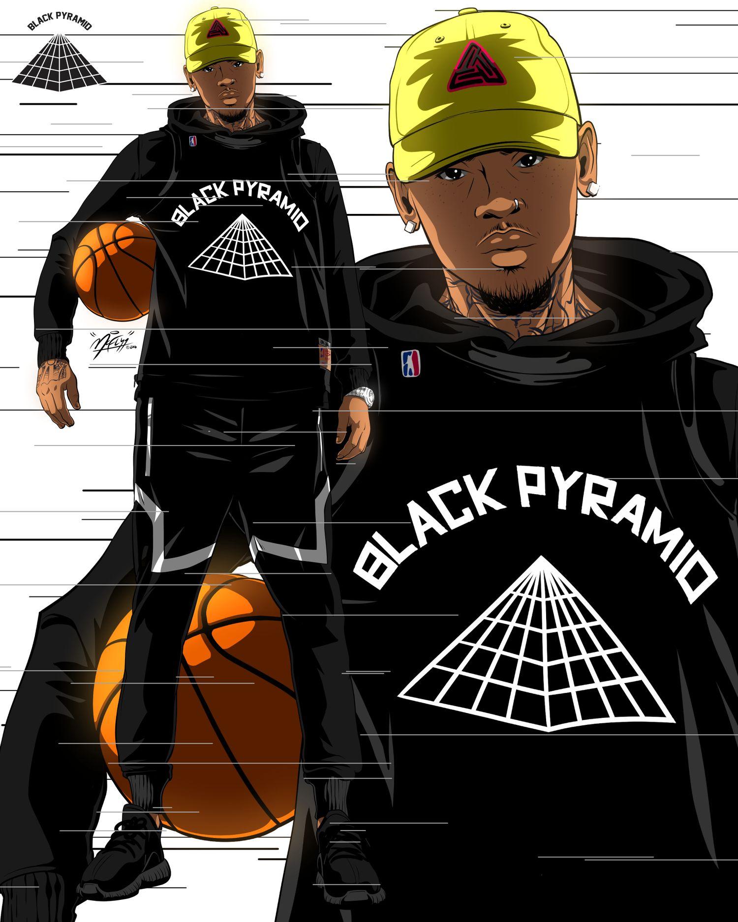Black Pyramid Chris Brown Logo - CHRIS BROWN & COMPANY — McFlyy© Studios, Inc.