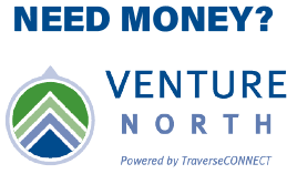 Need Money Logo - logo VentureNorthTC Need Money. Traverse City Area Chamber of Commerce