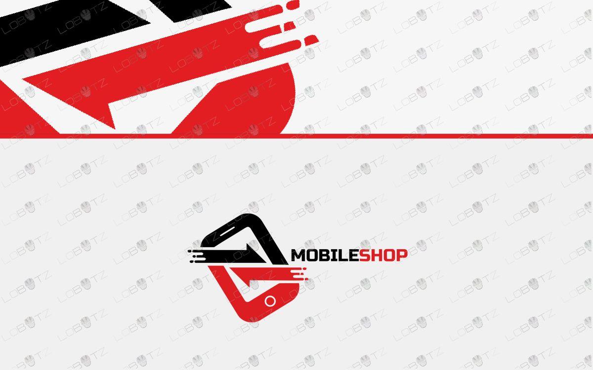 Modern Mobile Logo - Creative & Modern Mobile Shop Logo For Sale - Lobotz