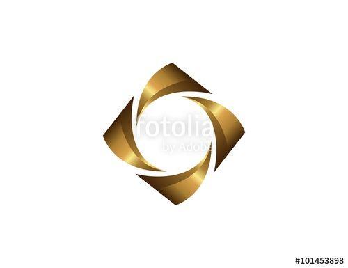Gold Spiral Logo - Gold Spiral Logo Stock Image And Royalty Free Vector Files
