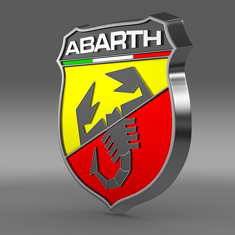 Abarth Logo - Abarth Logo 3D Model