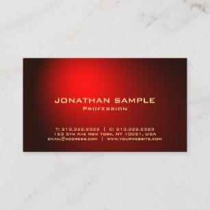 Black Red and Gold Logo - Red Tattoo Business Cards