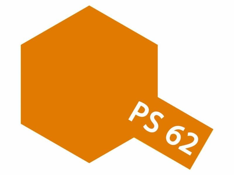 Orange PS Logo - Tamiya Paint Can 62 Pure Orange