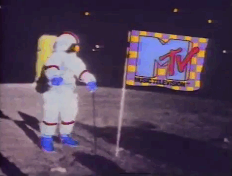MTV Astronaut Logo - TV NEON