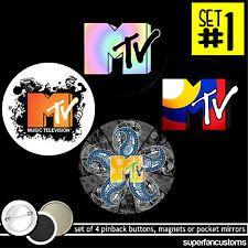 MTV Astronaut Logo - MTV Music Television 80s Logo Astronaut Flag Set of 2 Adjustable ...