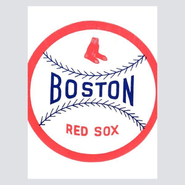 Boston Sox Logo - 1960 Boston Red Sox logo Poster