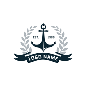 Anchor Logo - Free Anchor Logo Designs. DesignEvo Logo Maker