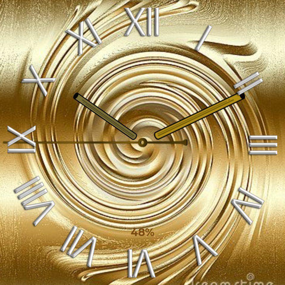 Gold Spiral Logo - Gold Spiral for G Watch R - FaceRepo