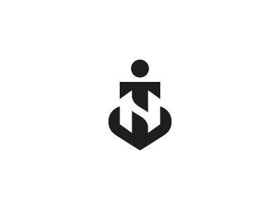 Anchor Logo - T N Anchor. Branding. Anchor logo, Logo design, Logos