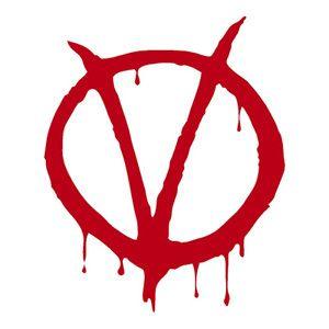 V for Vendetta V Logo - V For Vendetta - V's Logo - Outlaw Custom Designs, LLC