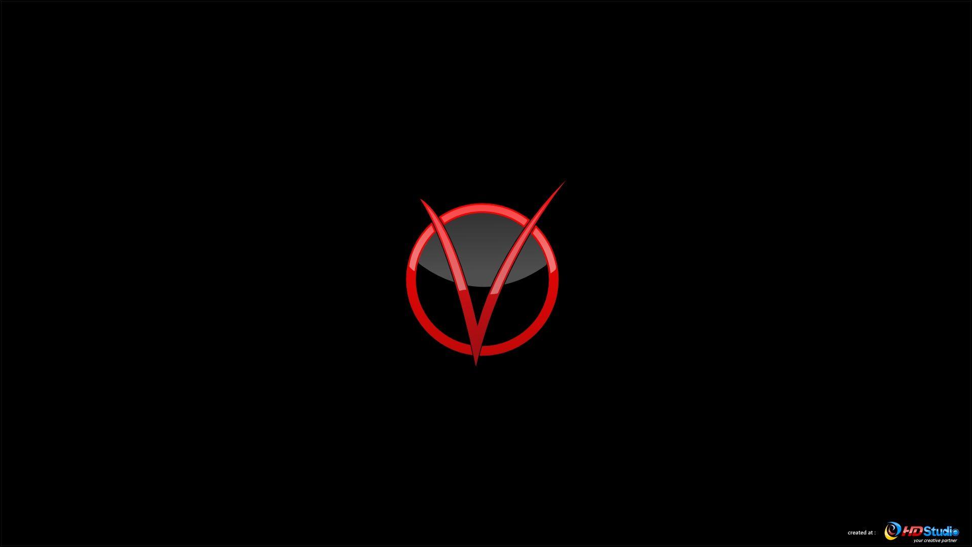 V for Vendetta V Logo - V For Vendetta Wallpaper