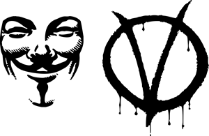V for Vendetta V Logo - V for vendetta logo png 4 » PNG Image