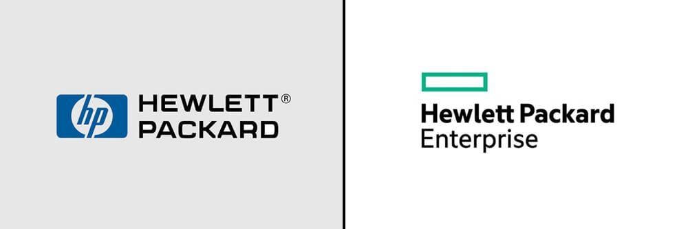 Hewlett-Packard Enterprise Logo - HP officially splits