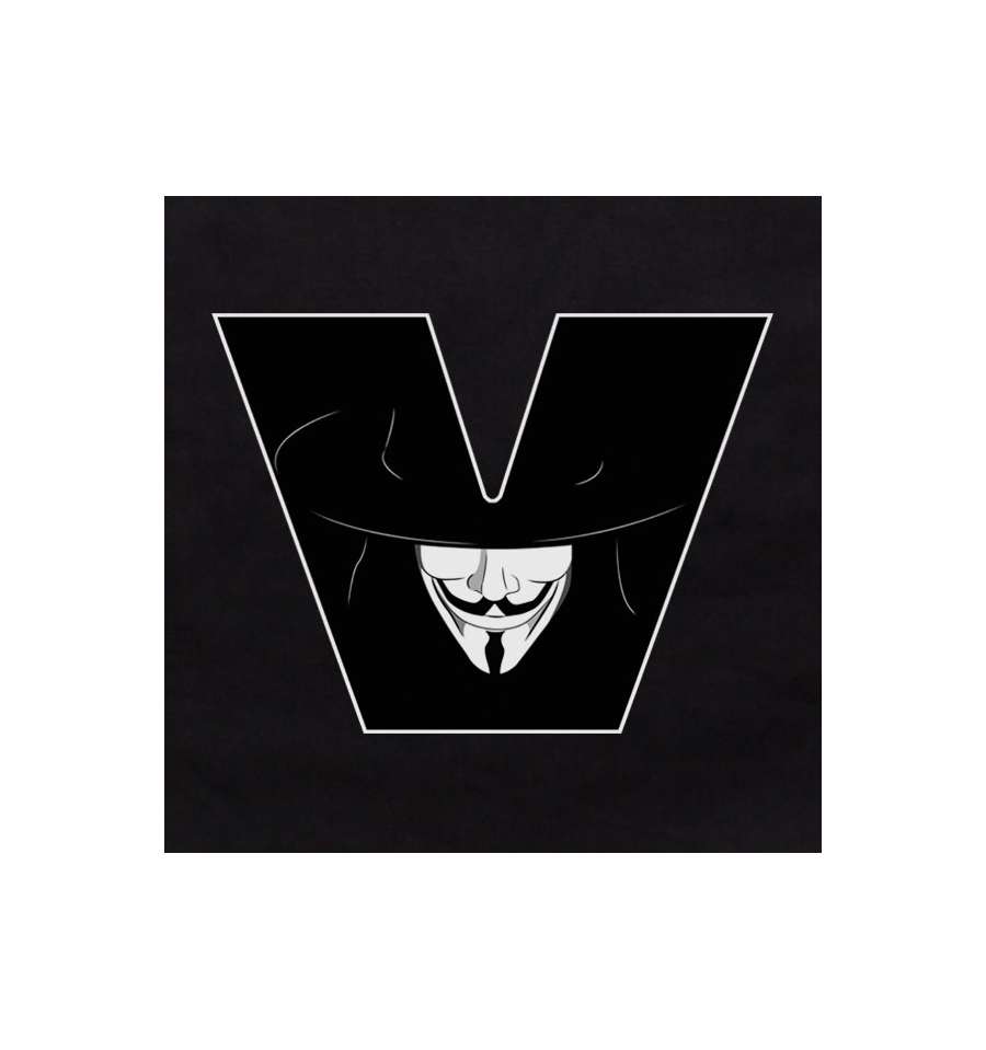 V for Vendetta V Logo - V For Vendetta Tote Bag V Logo