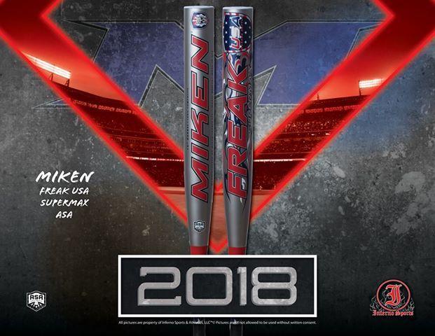 Miken Softball Logo - 2018 Miken Freak USA “Border Battle” Supermax ASA Slowpitch Softball ...