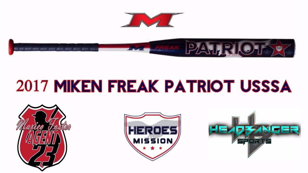 Miken Softball Logo - 2017 USSSA Miken Freak Patriot (MPTRMU) - YouTube