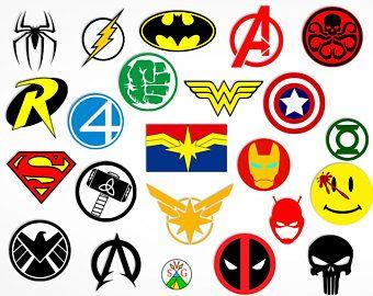 Spuper Hero Logo - Superhero logo | Etsy