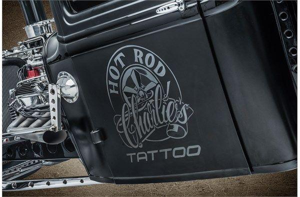 Shop Truck Logo - Hot Rodder, ink: Charlie Mounce's 1932 Ford Pickup (Story and Video ...