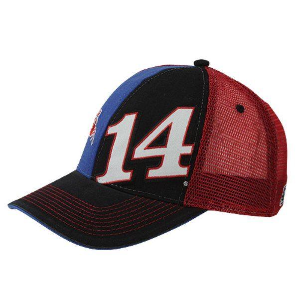 Red and Blue NASCAR Logo - The Game Tony Stewart Dual View Name/Sponsor Adjustable Hat - Red ...
