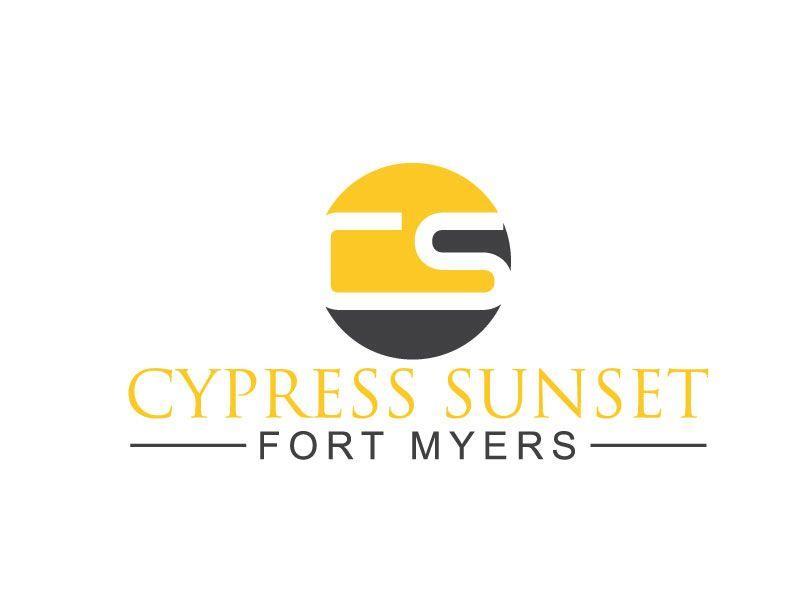 Sunset Flower Logo - Conservative, Elegant, Rental Logo Design for 