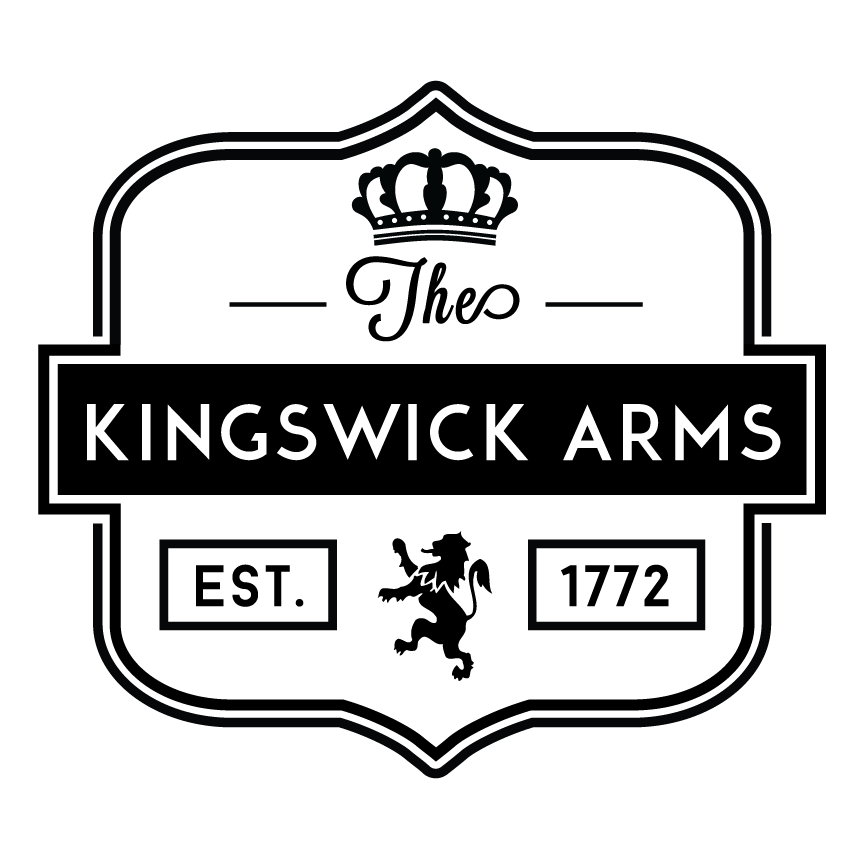 English Pub Logo - Michael Zembek. Graphic Designer the Kingswick Arms Pub