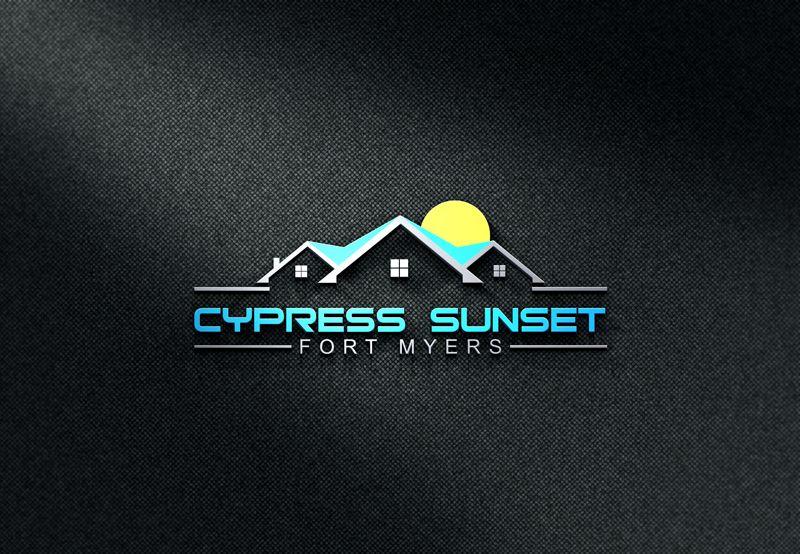Sunset Flower Logo - Conservative, Elegant, Rental Logo Design for 