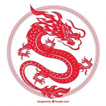 China Dragon Logo - Dragon Vectors, Photos and PSD files | Free Download