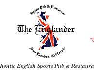 English Pub Logo - The Englander Sports Pub & Restaurant