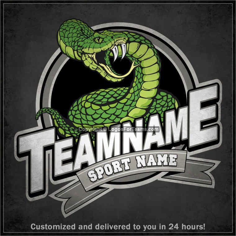 Cobra Basketball Logo - Ready-made Custom Snake Logo S1 C