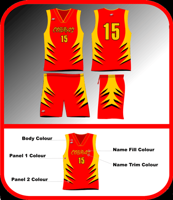 Cobra Basketball Logo - Cobras Basketball Uniform