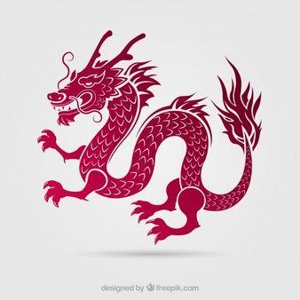 China Dragon Logo - Chinese Dragon Vectors, Photos and PSD files | Free Download