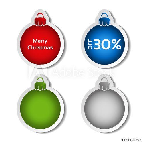 Green Circle with Silver Ball Logo - Vector red, blue, green and silver ball for advertising text on the ...