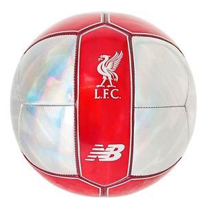 Red and Silver Ball Logo - Liverpool FC Silver YNWA NB Ball Size 4 LFC Official 7982480594770