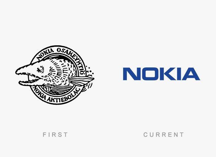 Old Nokia Logo - Nokia old and new logo - WizMojo
