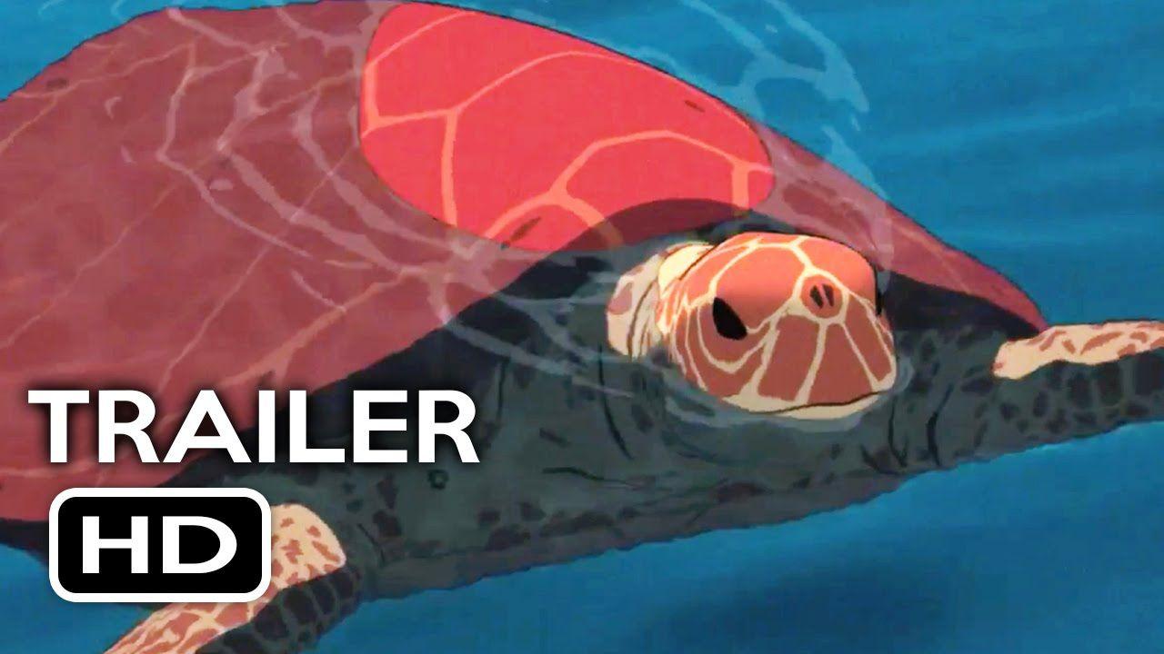 Turtle On Top with Red K Logo - The Red Turtle Official Trailer #1 (2016) Studio Ghibli Animated ...