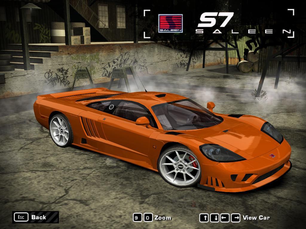 Saleen S7 Logo - Need For Speed Most Wanted Saleen S7 Twin Turbo | NFSCars
