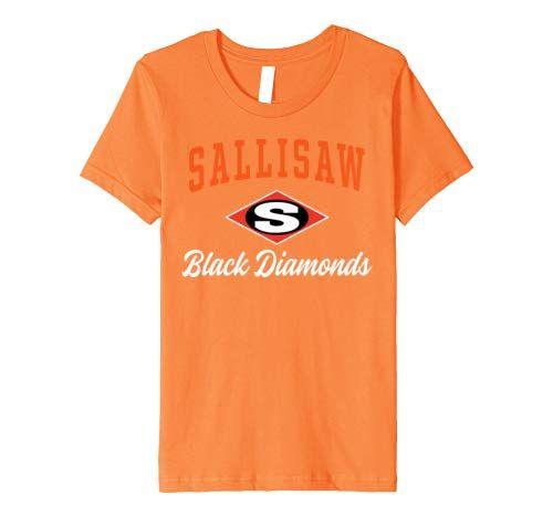 Sallisaw Black Diamonds Logo - Amazon.com: Sallisaw High School Black Diamonds Premium T-Shirt C3 ...
