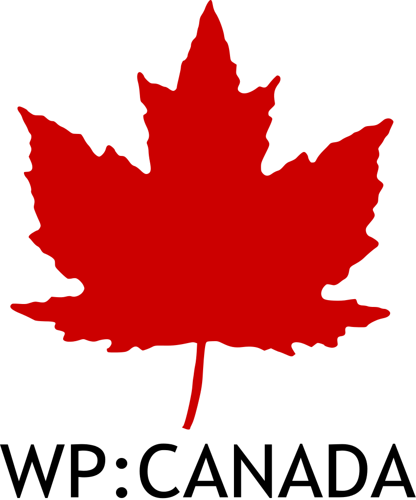 Red Canada Logo - File:WP Canada Logo-.svg