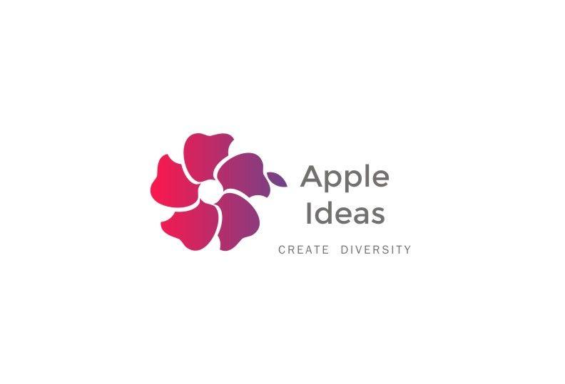 Apple Flower Logo - Entry by gromero2470 for Draw a appnle blossom logo for Apple