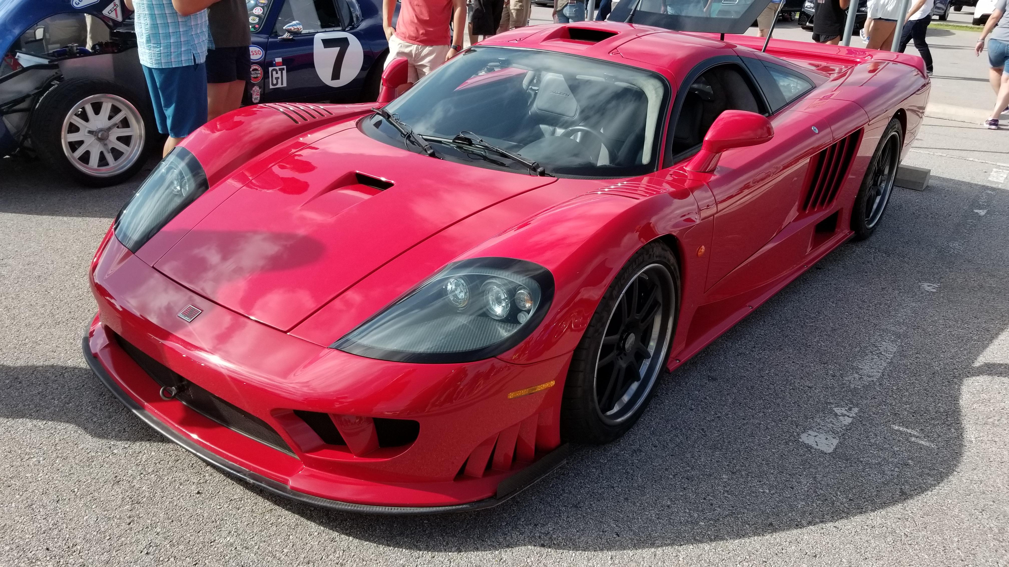 Saleen S7 Logo - Saleen S7 at the last Austin Cars and Coffee