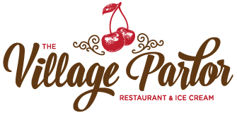 Ice Cream Restaurant Logo - Village Ice Cream Parlor - home