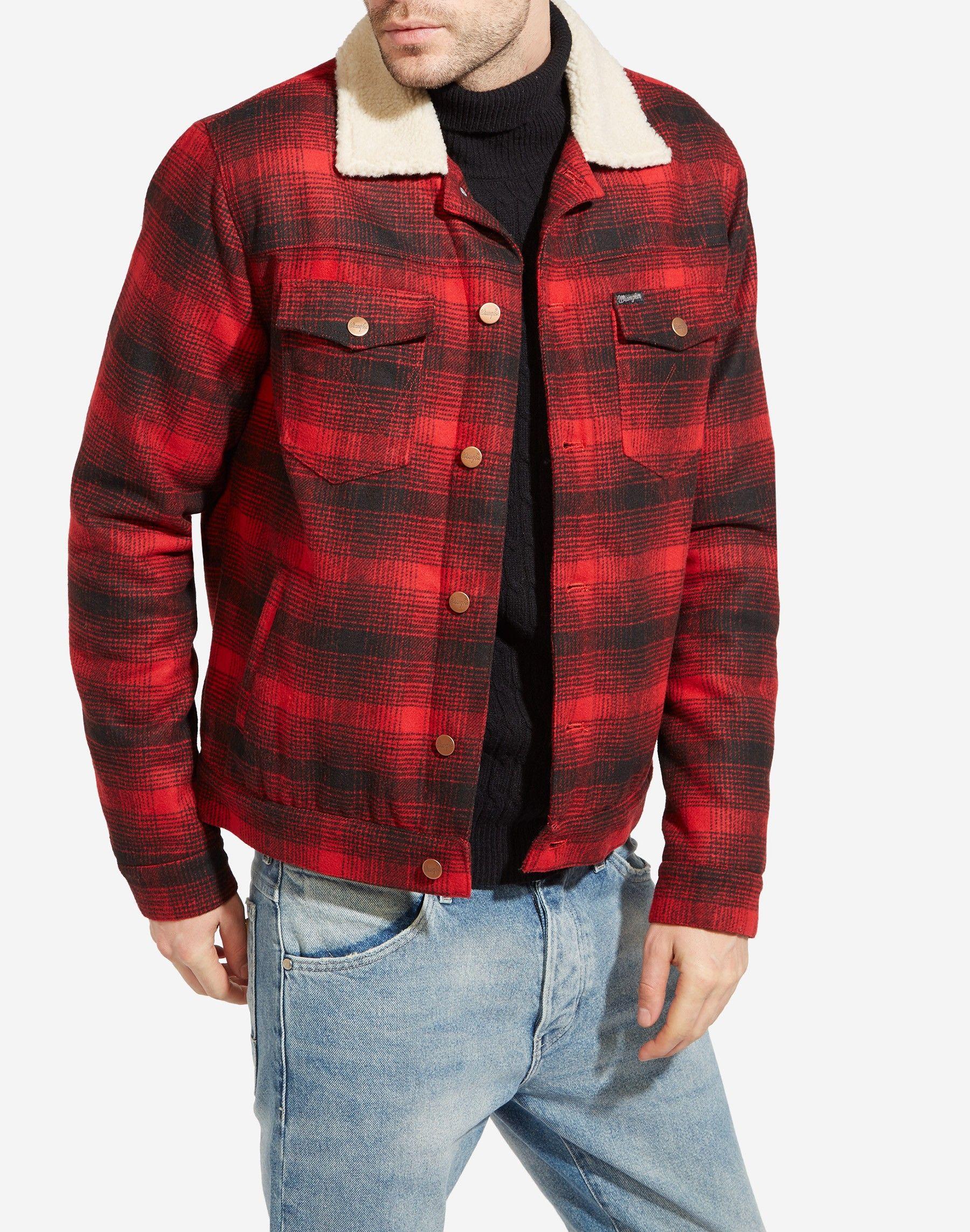 Red Check Clothing Logo - Wool Trucker & Clothing