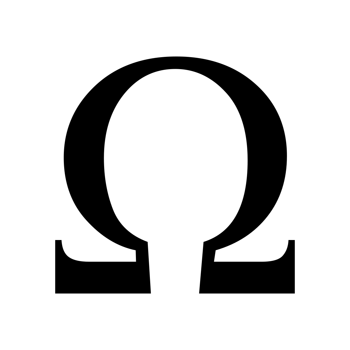 Omega Logo - Ω
